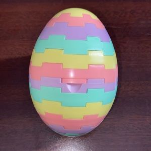 Vintage multi color egg